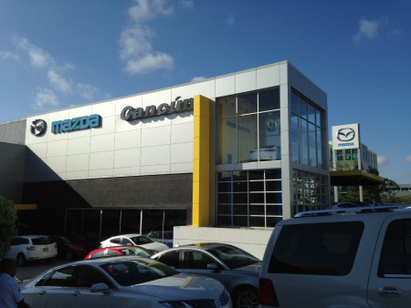 MAZDA CANCUN, CONSTRUCCION, CANCUN, Q. ROO (BYPCO CARIBE CONSTRUCTORA)